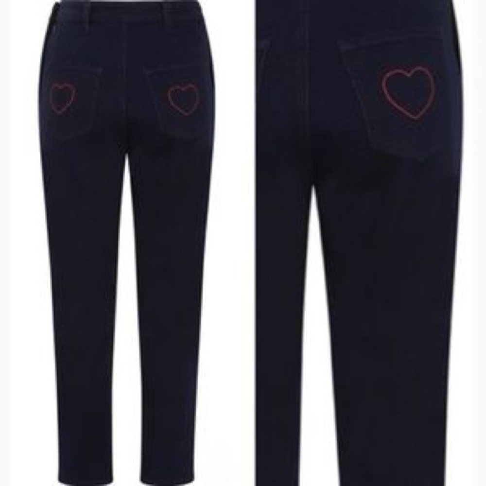 COLLECTIF LAMARA HEART JEANS